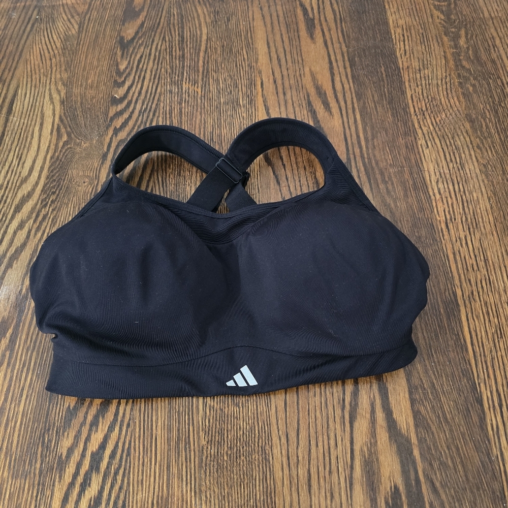 Adidas High Support Sports Bra Black US M DD–F High Impact